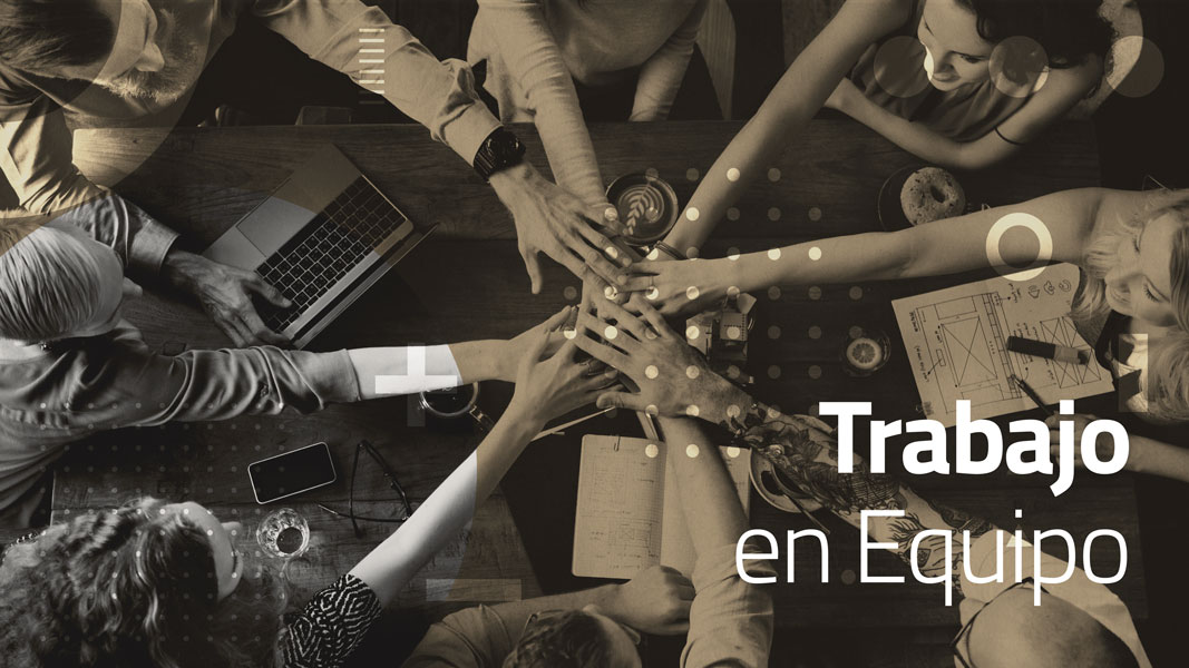 Trabajo en equipo.